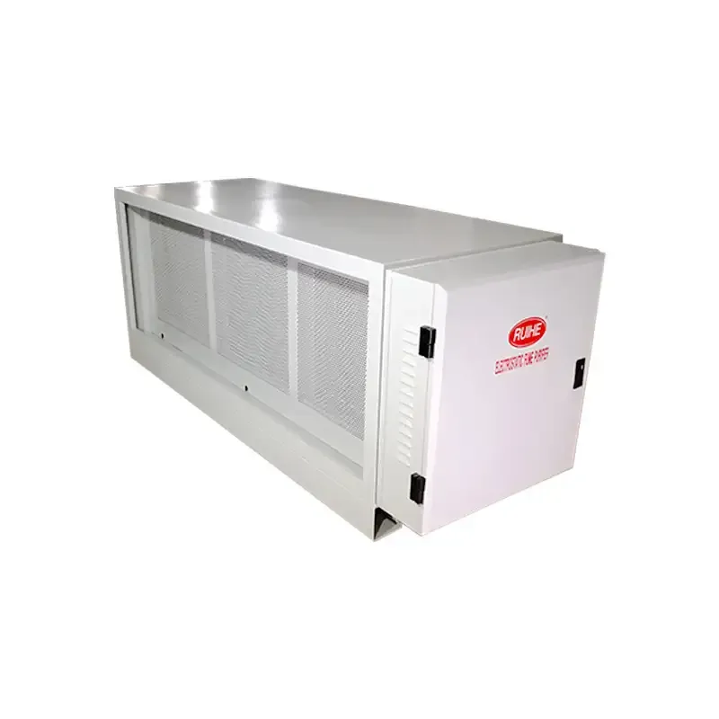 New ESP Commercial Kitchen Electrostatic Precipitator DGRH-K-10500 single pass