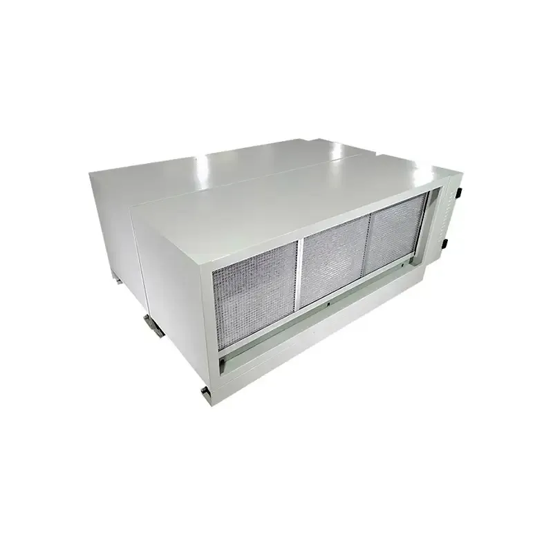 High Quality Commercial Kitchen Electrostatic Precipitator (ESP) DGRH-K-2-10500 Double pass