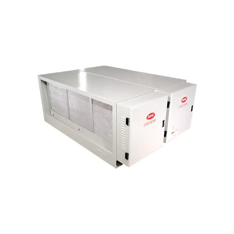 High Quality Commercial Kitchen Electrostatic Precipitator (ESP) DGRH-K-2-10500 Double pass