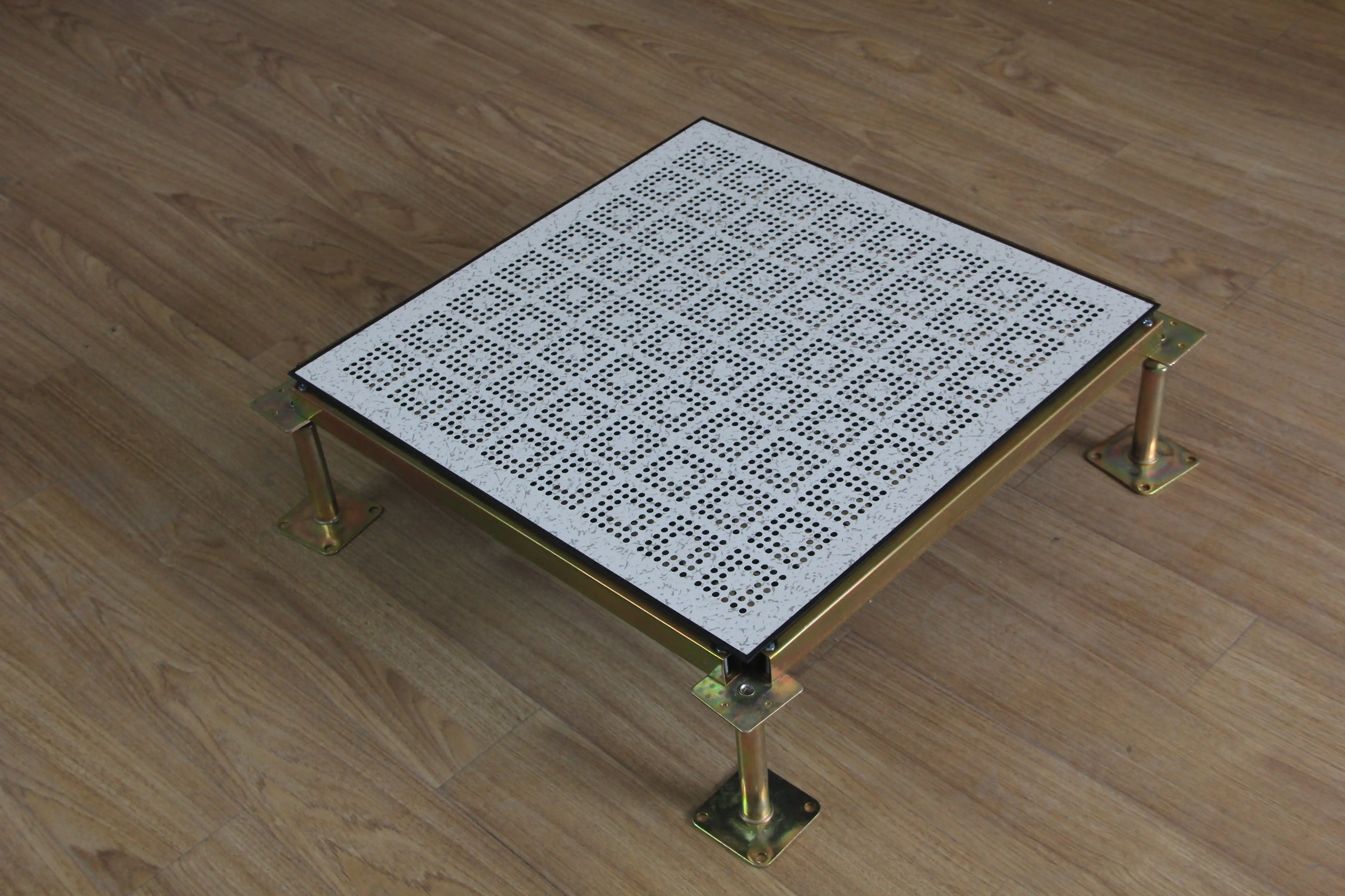 Calcium sulfate raised antistatic floor 2