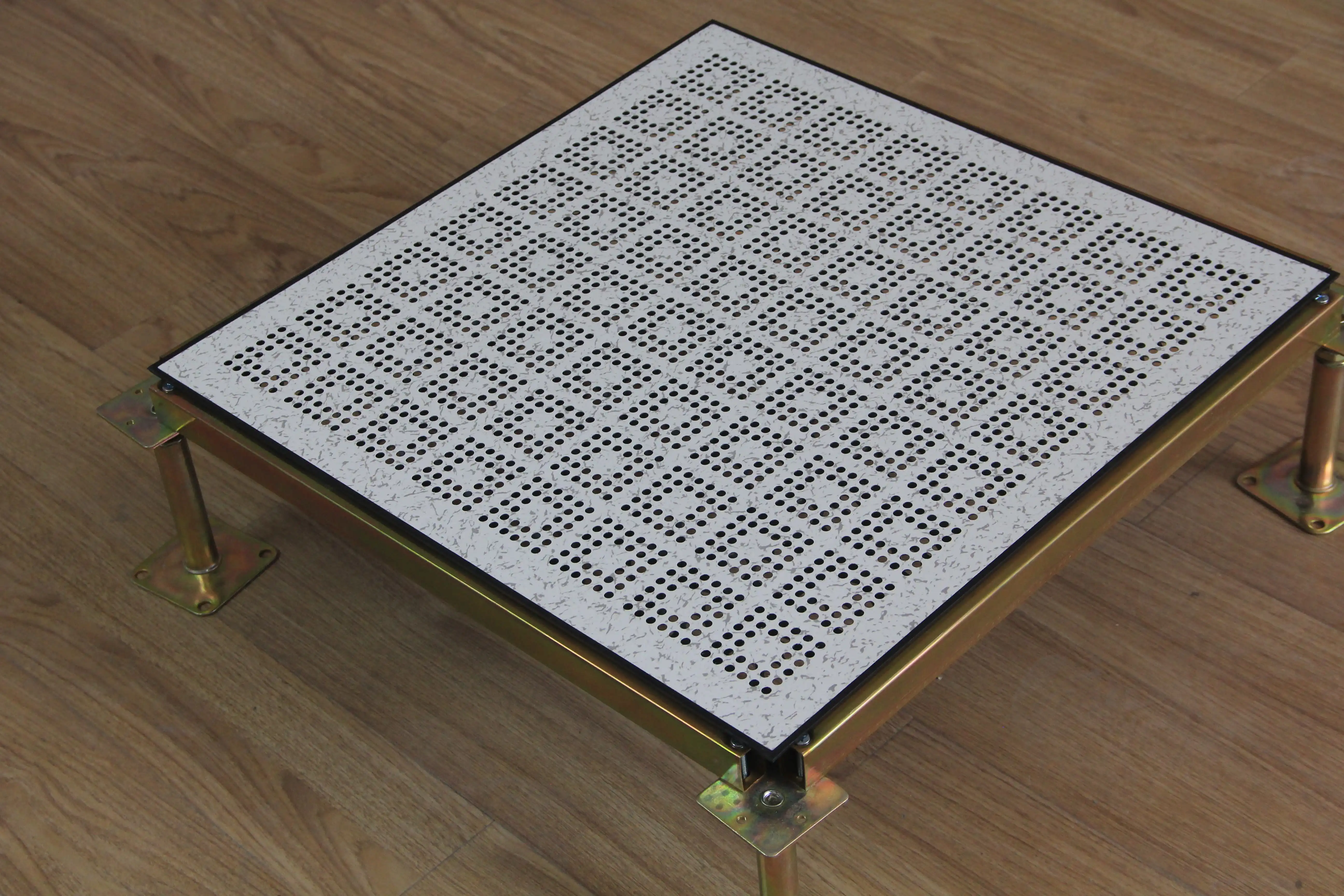 All-steel antistatic floor