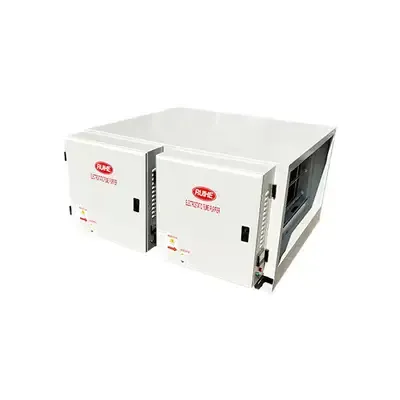 Smoke Removal Rate RuiHe ESP Kitchen Lampblack Collecting DGRH-K-2-7000 Double Pass