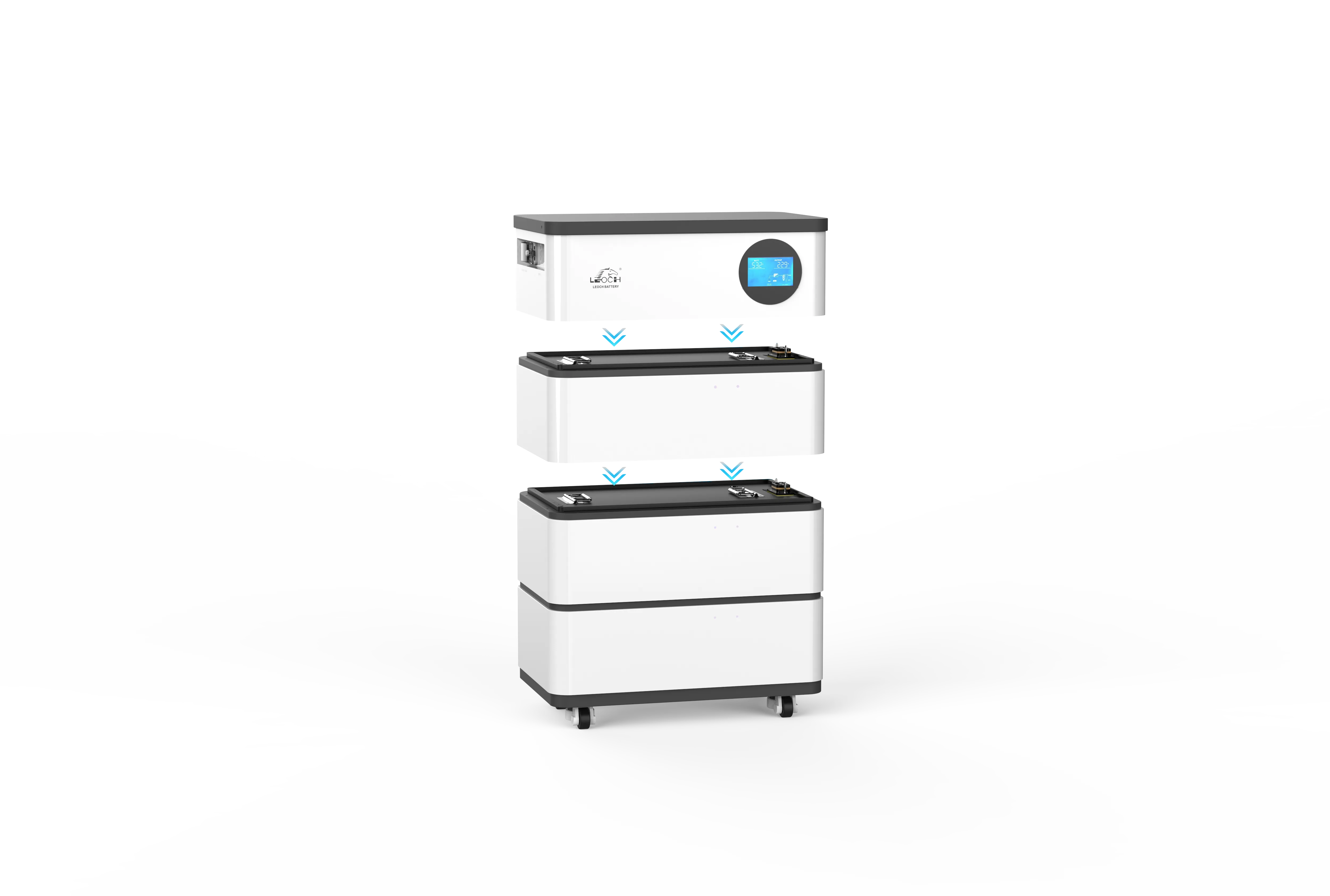Stackable Low-Voltage Residential Energy Storage Battery