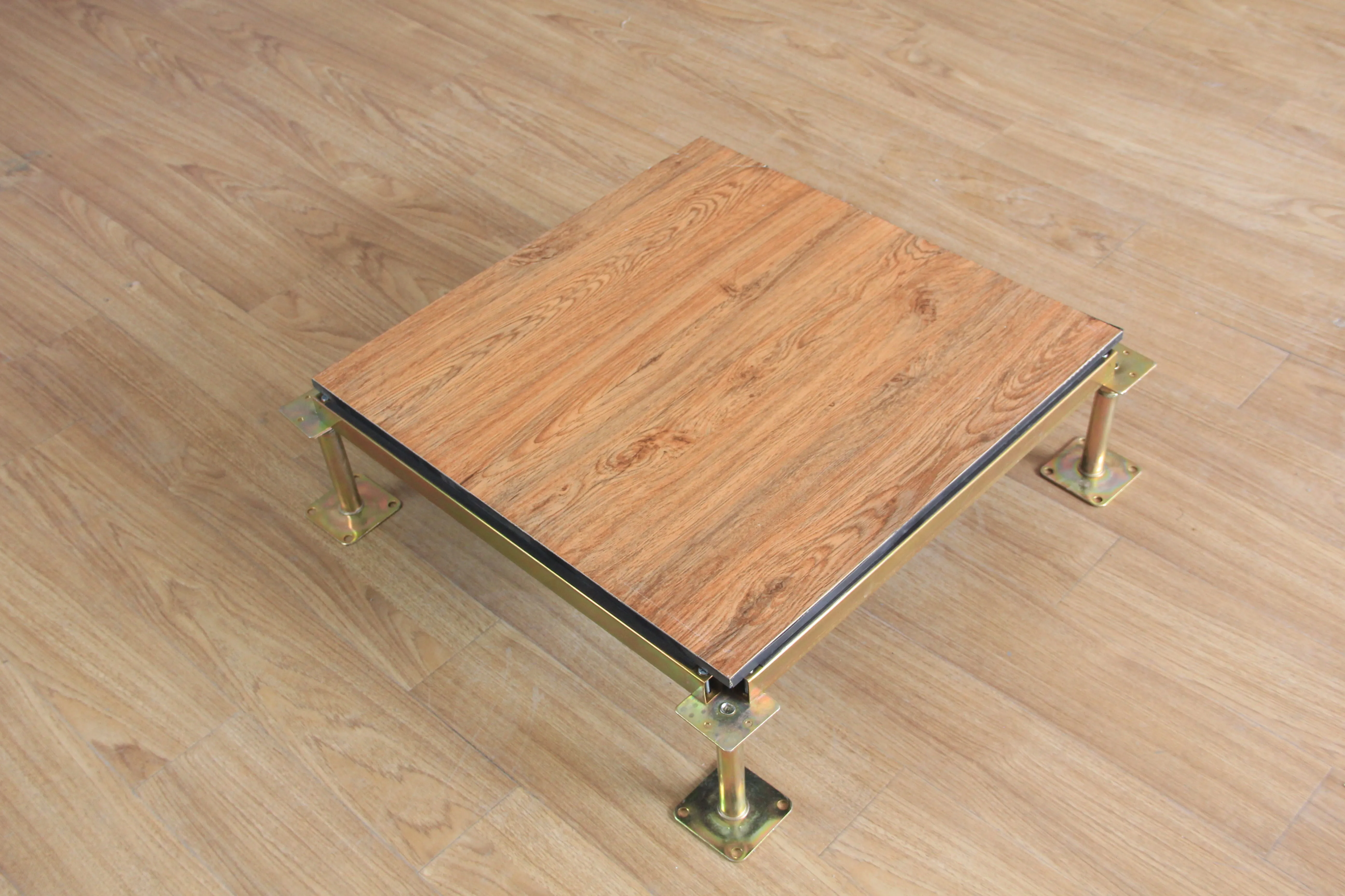 PVC wood grain antistatic flooring