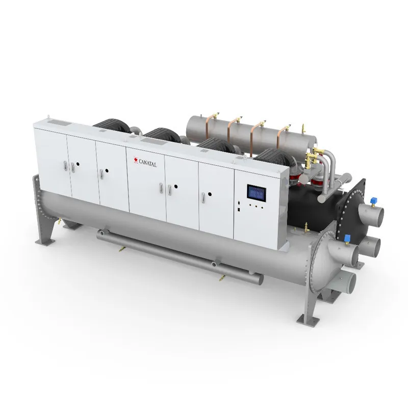 Water-cooled magnetic levitation centrifugal chiller unit